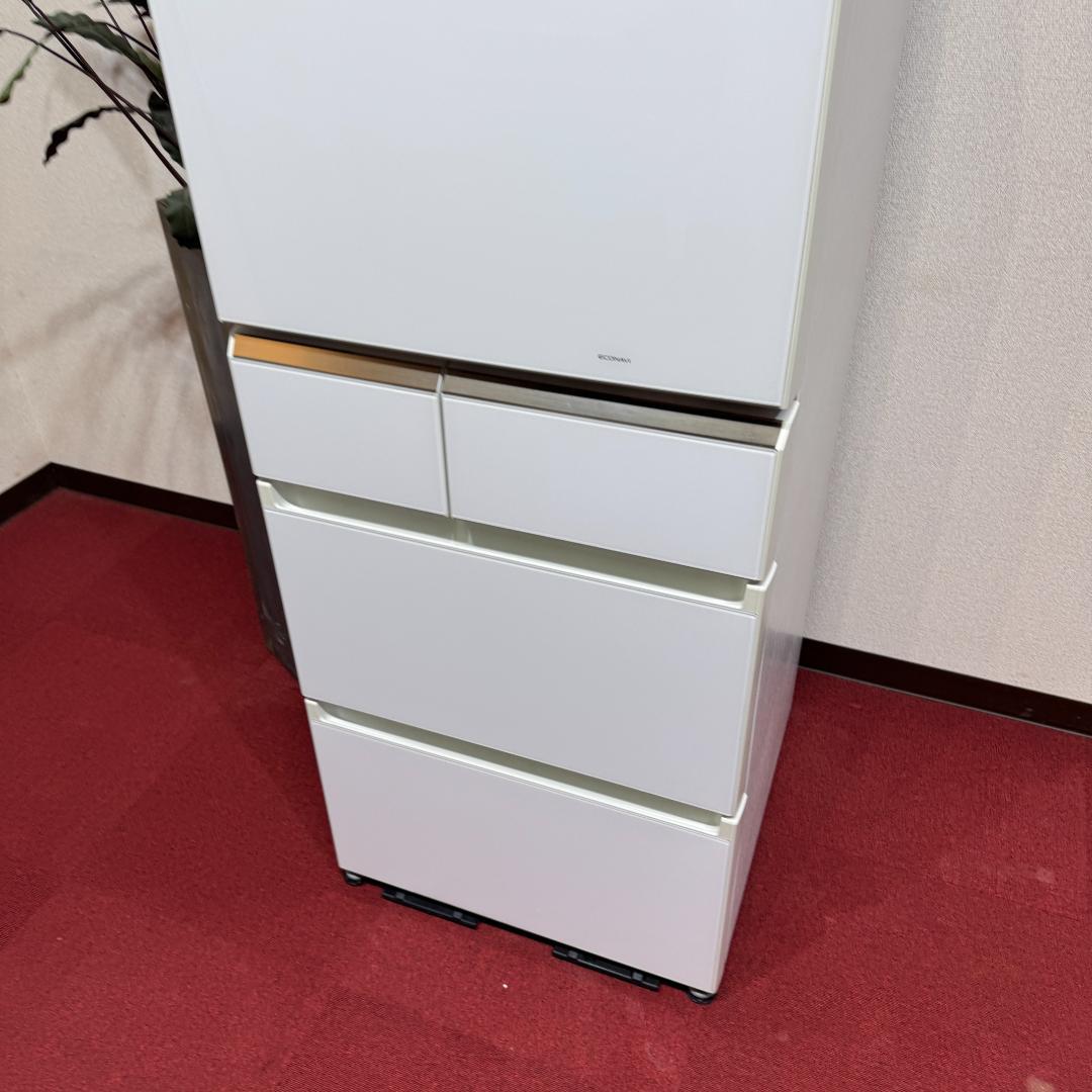 東京23区送料無料　極美品パナソニック5ドア冷蔵庫　406L製氷機有