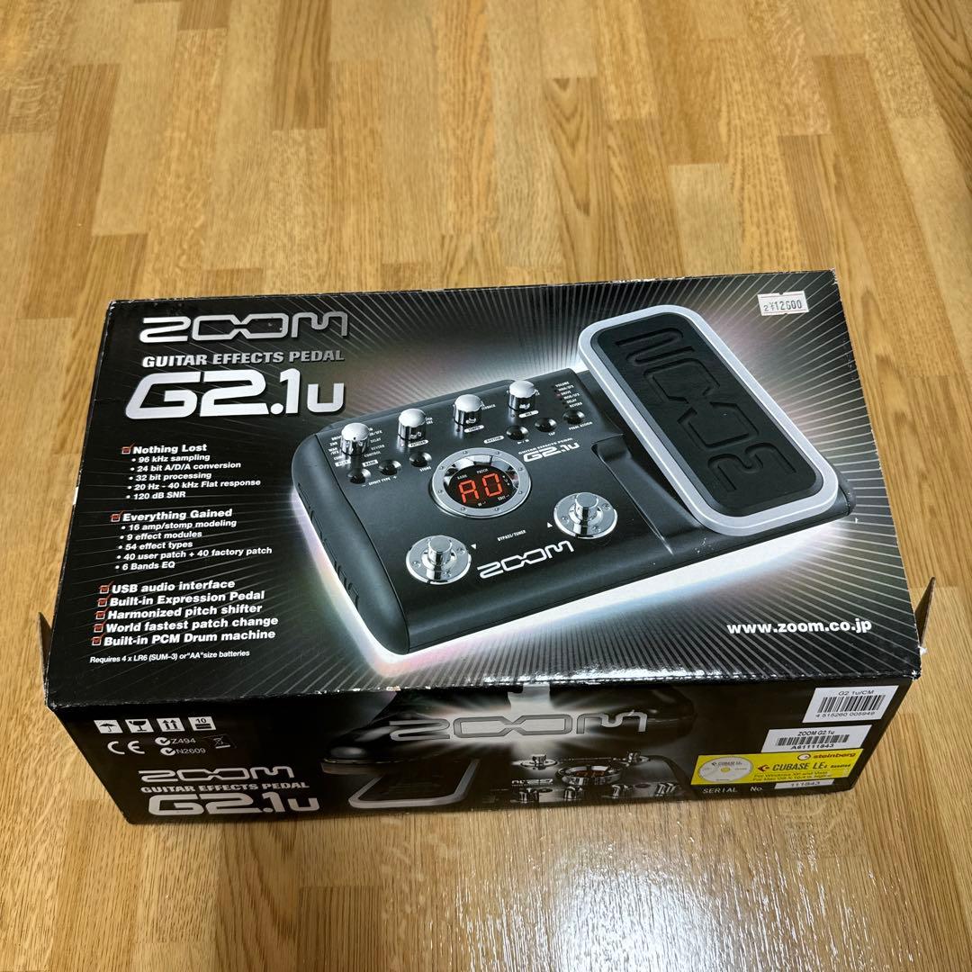 【新品未使用】ZOOM G2.1u マルチエフェクター