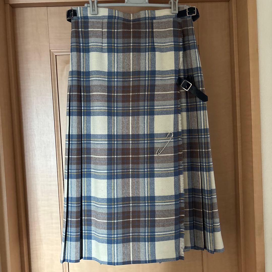 イギリス製 巻きスカート