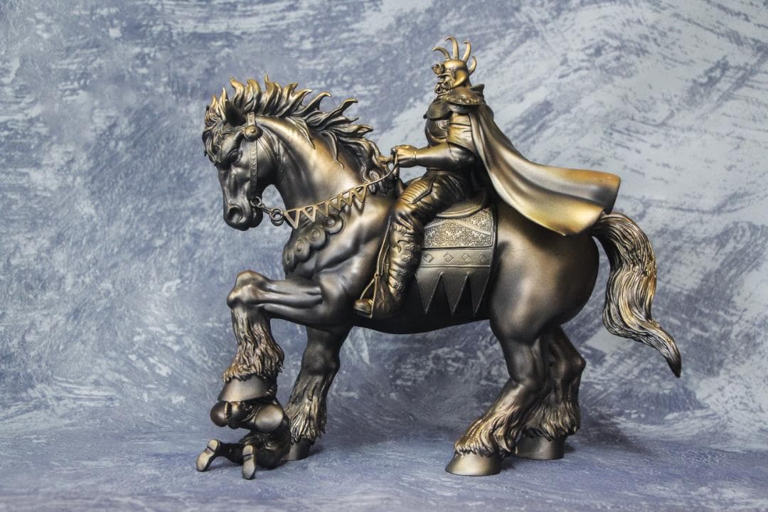 北斗の拳 wf2024w 黒王号&ラオウ レジンキャスト 塗装済み完成品