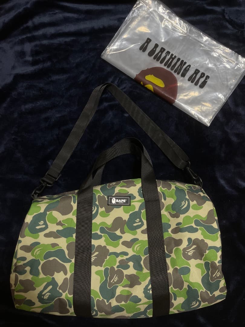 旅行かばん・小分けバッグ BAPE DUFFLE BAG