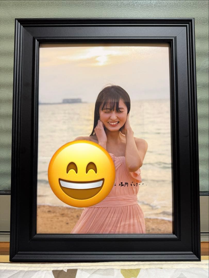 乃木坂46 遠藤さくら サイン入りパネル HMV博多