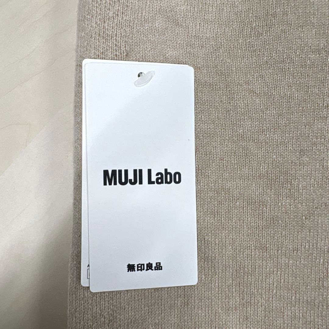 MUJI Labo カシミヤニットストール 50×200cm ベージュ