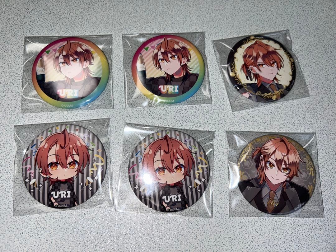 うりさん ヒロさん 缶バッジ まとめ売り