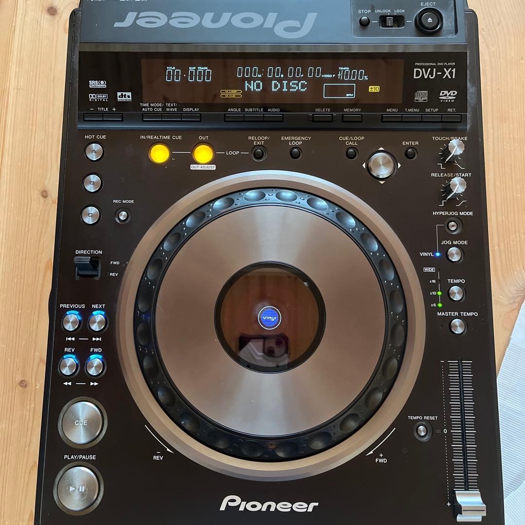 DJ機材 Pioneer DVJ-X1 & VSW-1