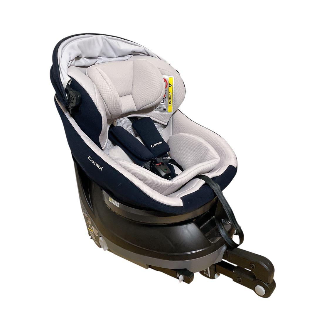 コンビ　クルムーヴスマート　Light ISOFIX ネイビー　新生児