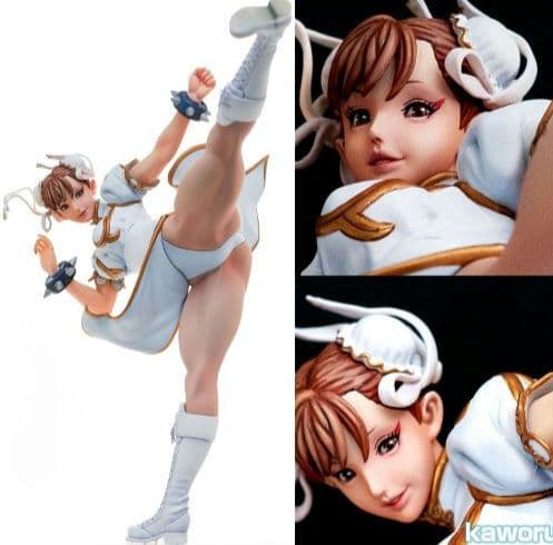 コトブキヤ ストリートファイター 春麗 生足 2次元 リペイント　フィギュア