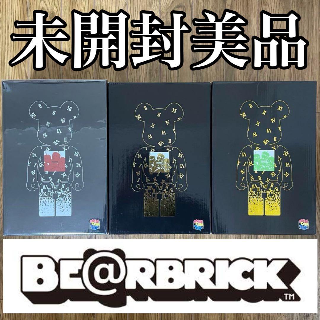 新品未開封3点セット BE@RBRICK SHAREEF 1.2.3 シャリーフ