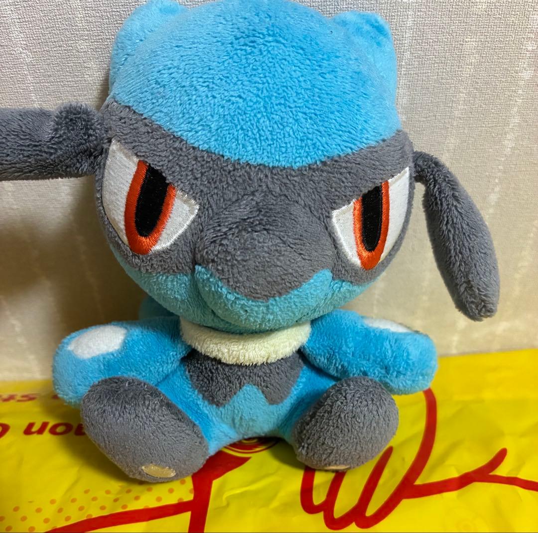 【紙タグなし】 ポケモンセンター 2007リオル ポケドール ぬいぐるみ