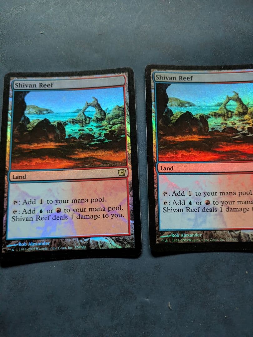 MTG　シヴの浅瀬 Foil ４枚セット　日２、英２　９版