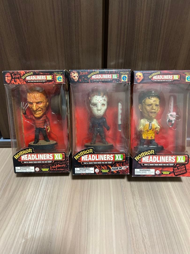 Horror Headliners XL フィギュア ジェイソン　 フレディ