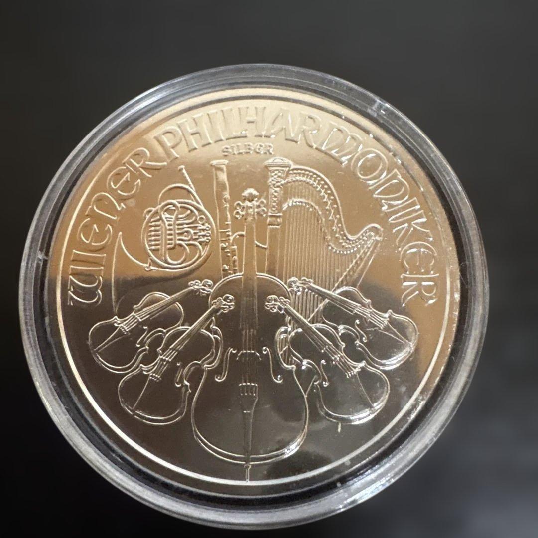 2021年オーストリア　ウィーン銀貨1オンス カプセル付き