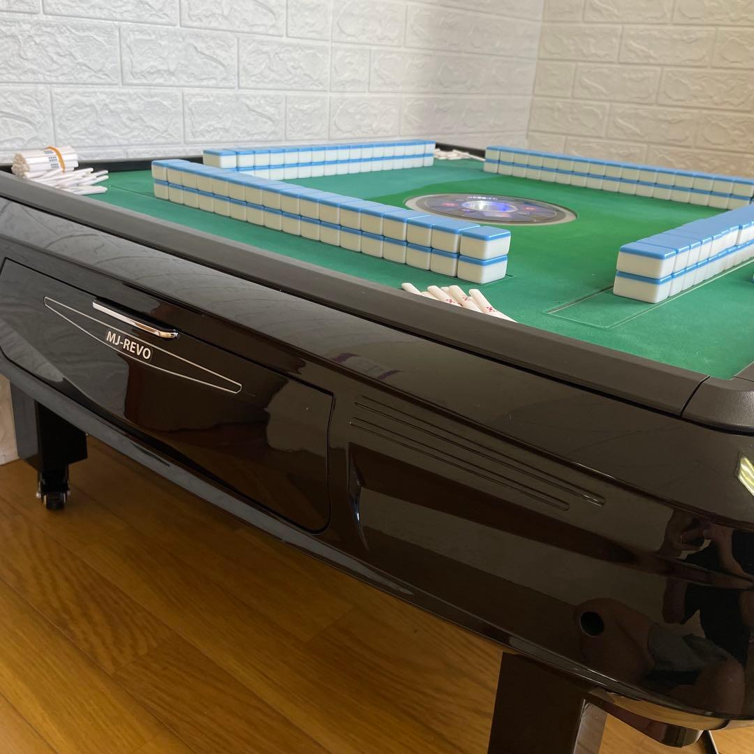 良品　全自動麻雀卓　麻雀テーブル　MJ-REVO ロータイプ　キャスター付き