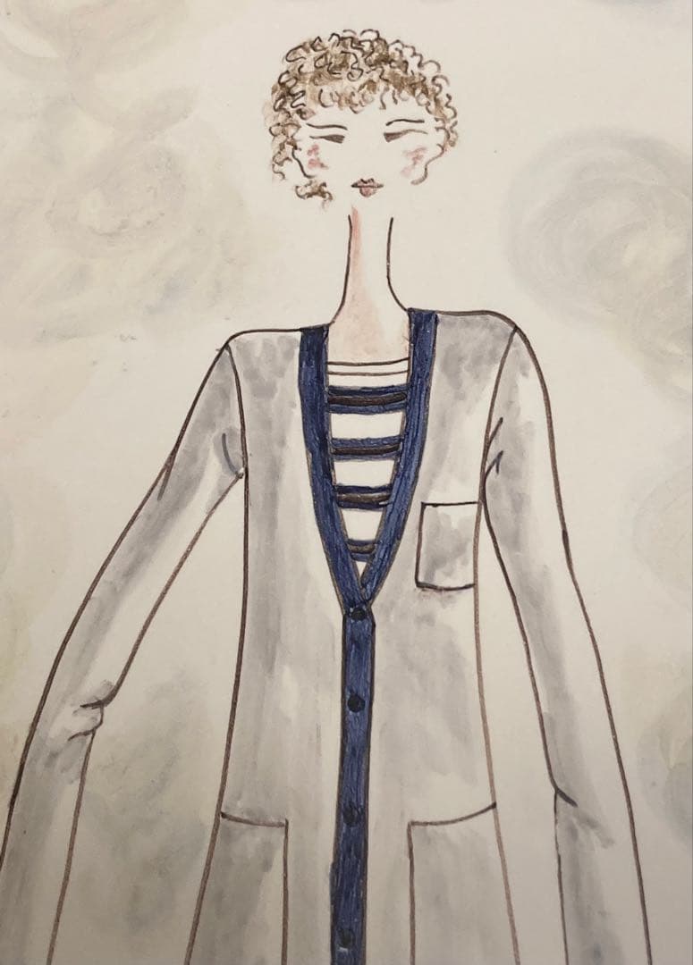 アンリオカンペール カンペール焼き ファッションデザイン画 1996