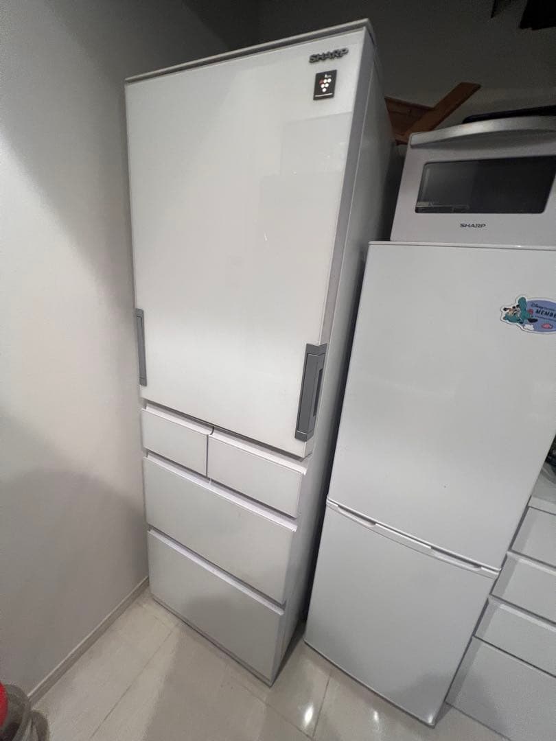 SHARP冷蔵庫 SJ-GW41F-W 412L 2020年製どっちでもドア