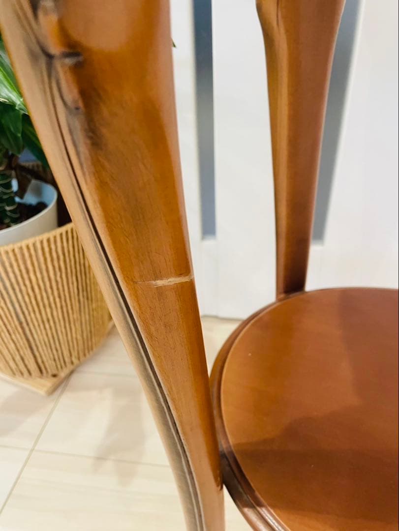 送料込み　大理石 猫脚 コンソール アンティーク 木製 彫刻 天板 テーブル