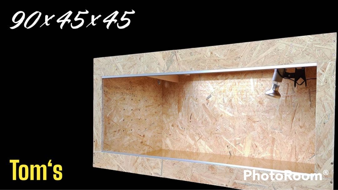 【セール】爬虫類ケージ 90×45×45㎝ リクガメ フトアゴ ゲージ 小動物