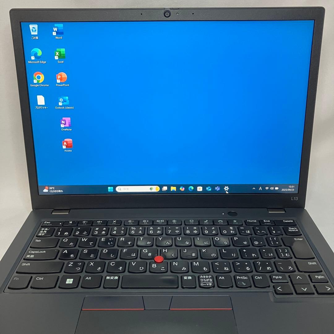 準美品 ThinkPad L13 Gen3 12世代 i5 16GB WUXGA