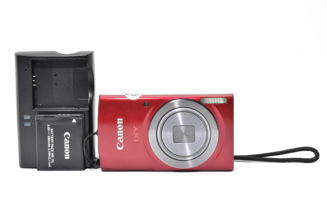 【美品】Canon IXY 150 レッド　動作確認済