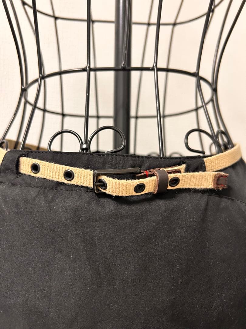 PRADA プラダ　サイズ38　黒色スカート 専用ベルト付き