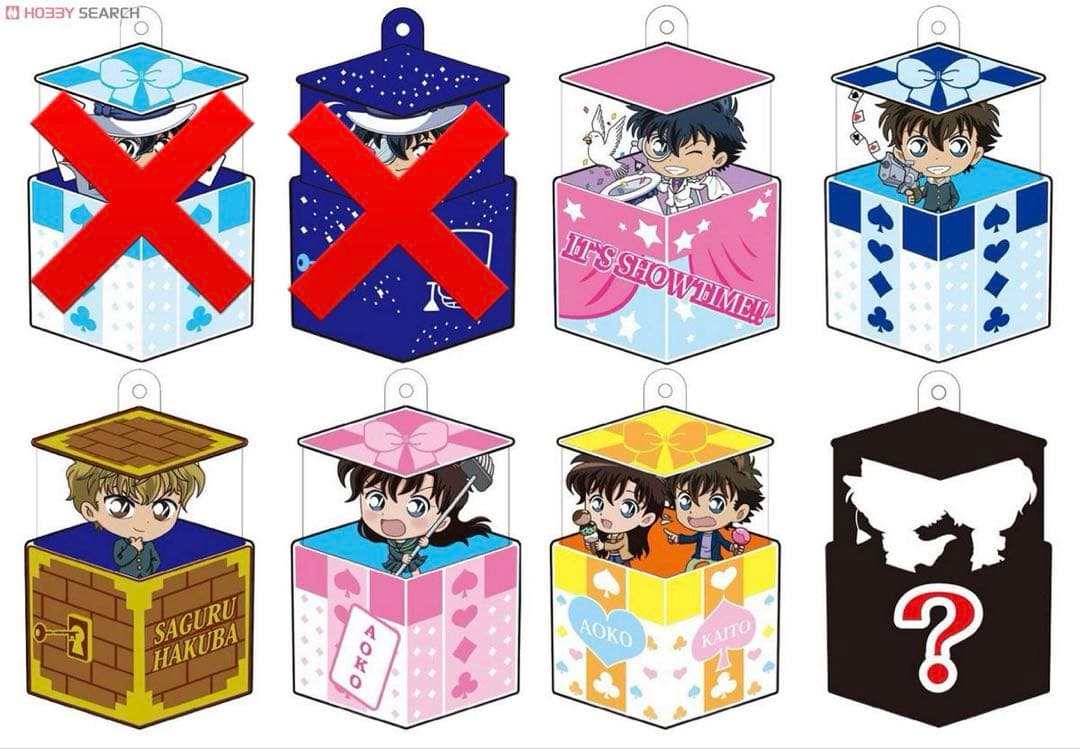 まじっく快斗　1412 怪盗キッド　黒羽快斗　中森青子　白馬探　キャラ箱