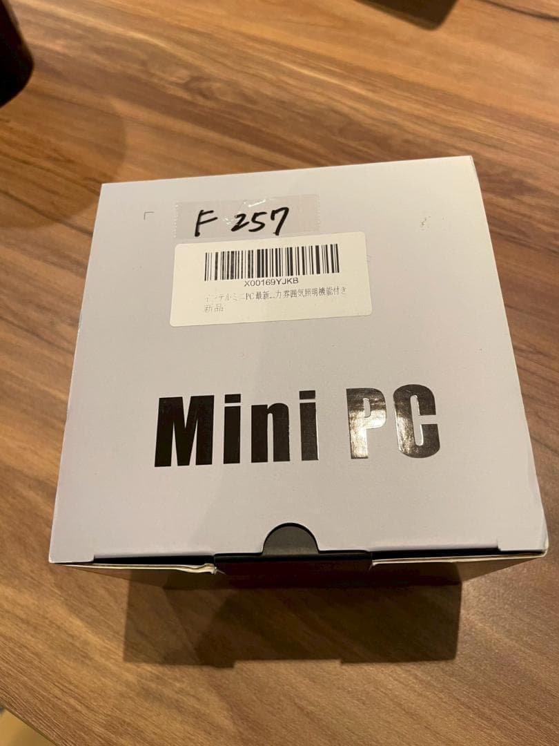 ミニPC 最新第12世代 N95（最大3.4GHz）8GB 256GB SSD