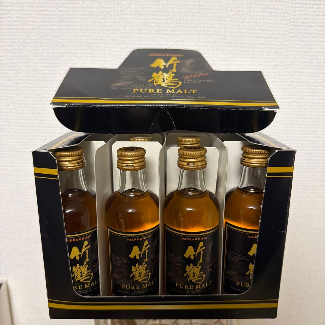 希少箱付き竹鶴旧ミニボトル12本セット★新品未開封品