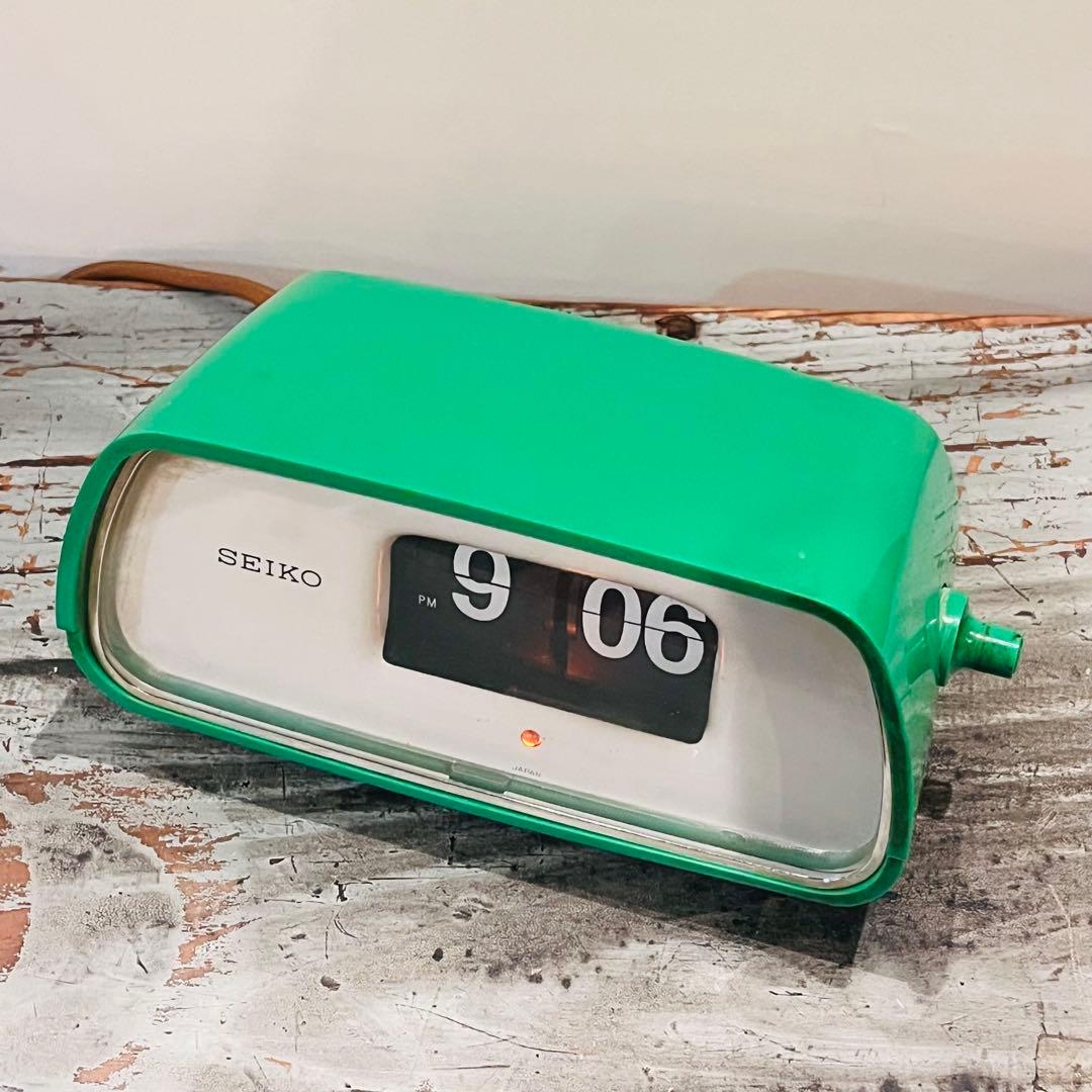 SEIKOパタパタ時計 デジタルクロック DZ634 昭和レトロ