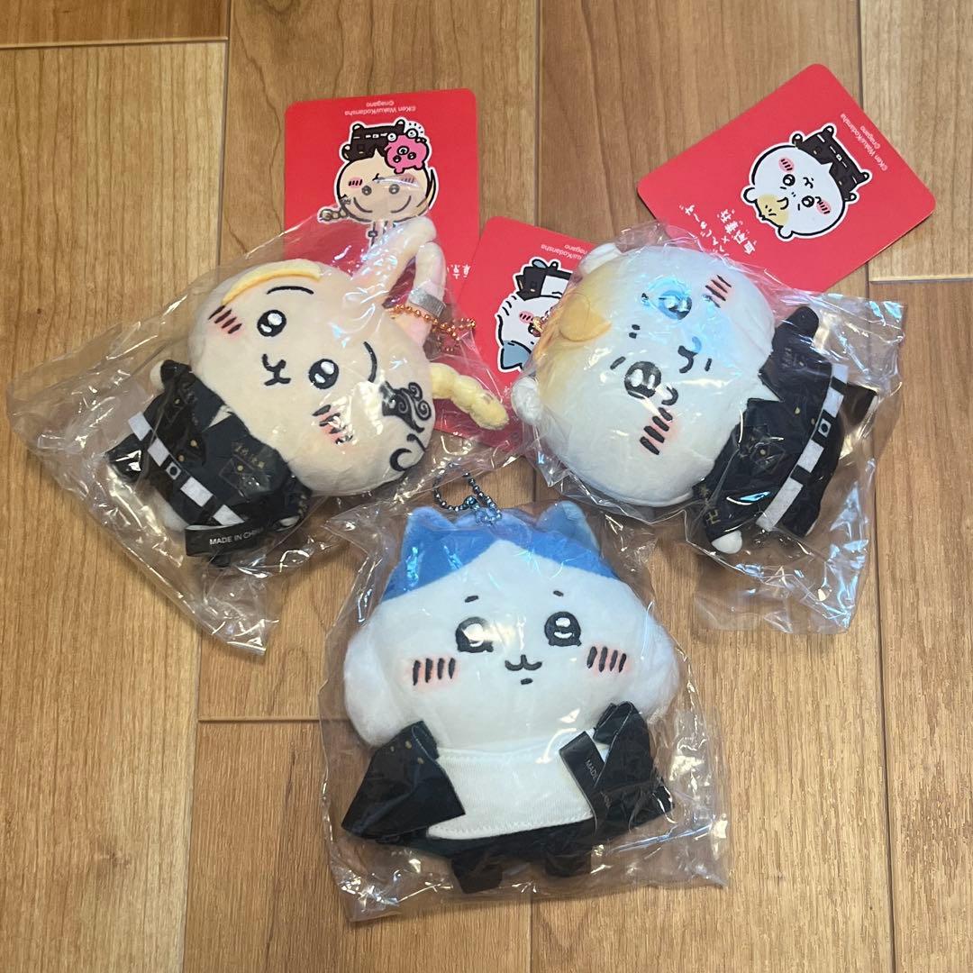 東京リベンジャーズコラボマスコットチェーン ちいかわ,ハチワレ,うさぎ レア