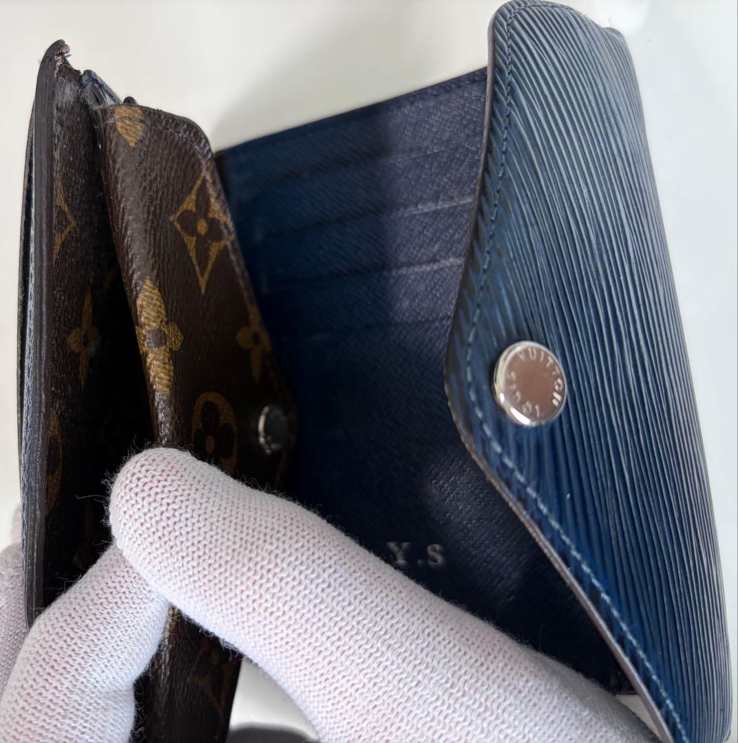 VUITTON 格安 エピ モノグラム 三つ折り財布