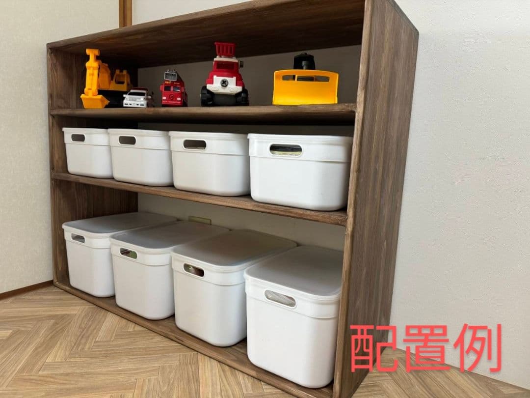 おもちゃ棚　モンテッソーリ　保育家具　ハンドメイド　送料無料