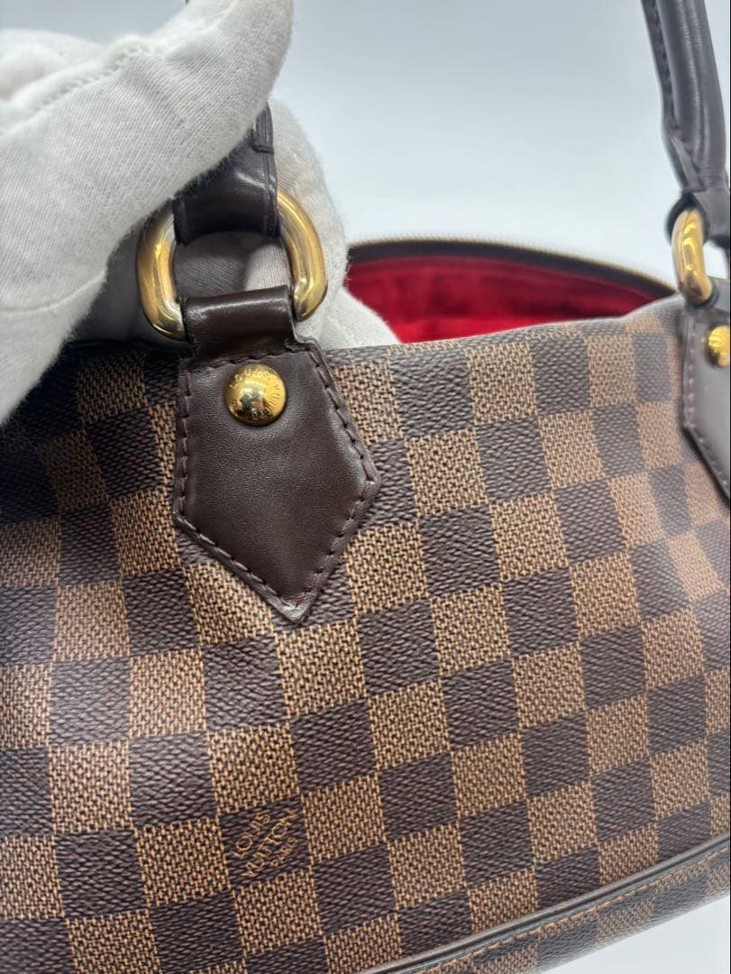鑑定済 LOUIS VUITTON ルイヴィトン ダミエドゥオモ N60008