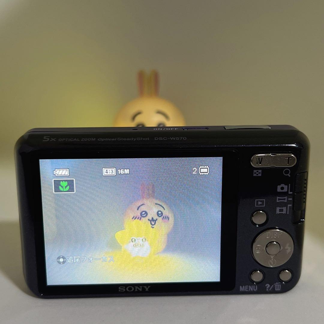 SONY Cyber-Shot DSC-W570 バイオレット パープル