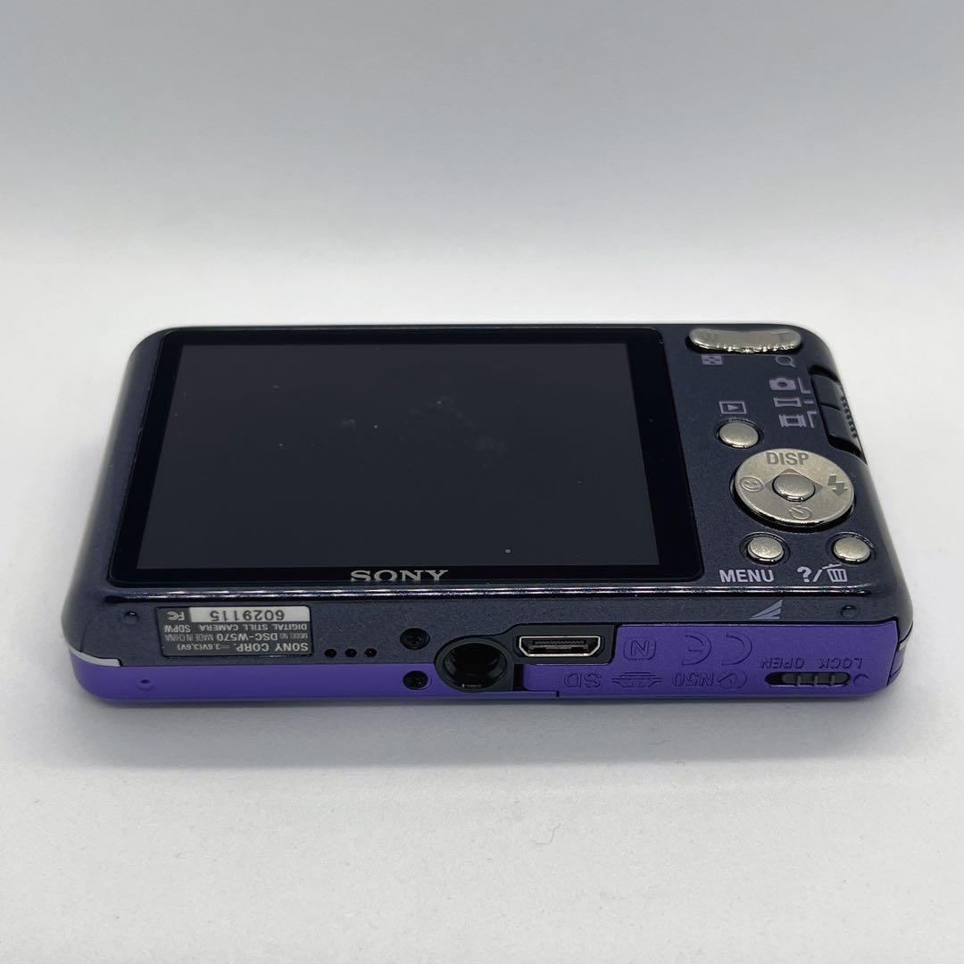 SONY Cyber-Shot DSC-W570 バイオレット パープル