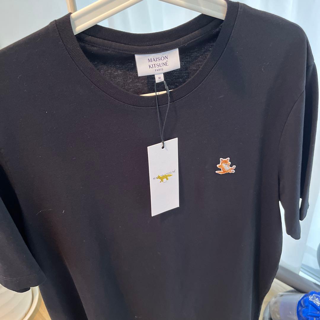 MAISON KITSUNÉ ブラック Tシャツ Lサイズ