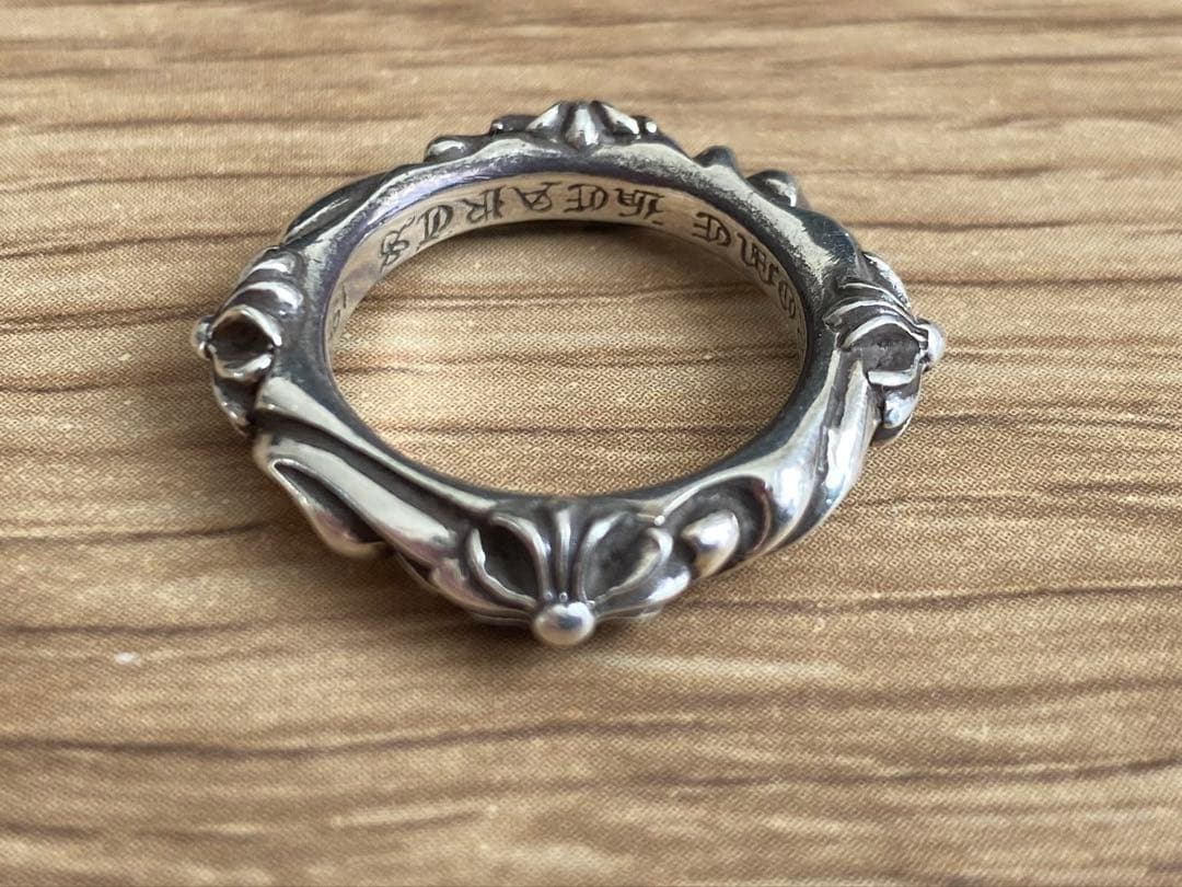 クロムハーツ SBTバンド リング 販売証明書(個人情報切り取り)あり