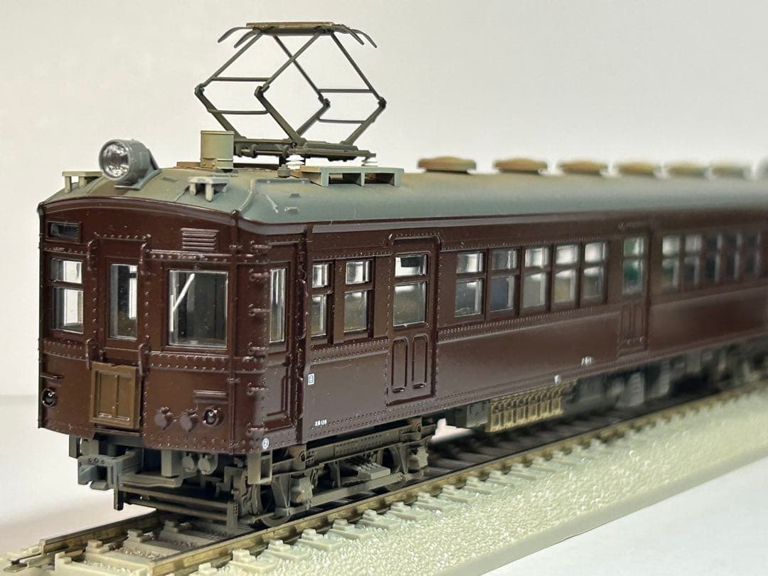 カトー　クモハ40 ウェザリング
