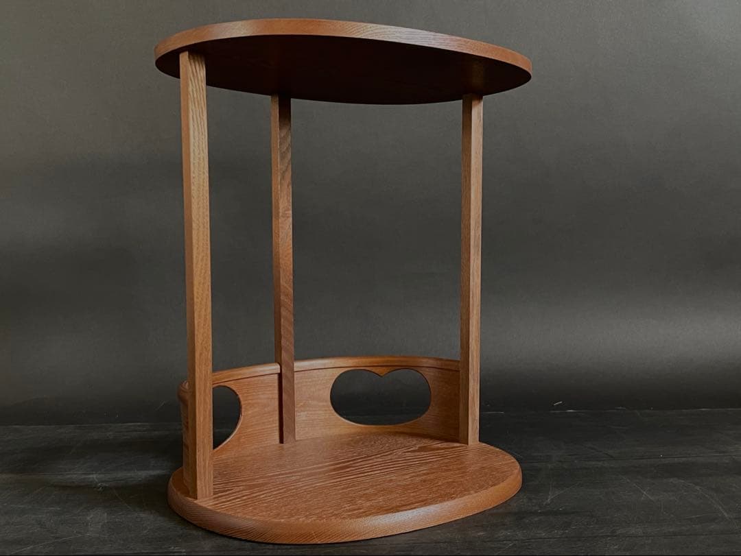 【未使用 美品】「母」 淡々斎好 豊祥棚 可映 桑 裏千家 元箱 （121あ）