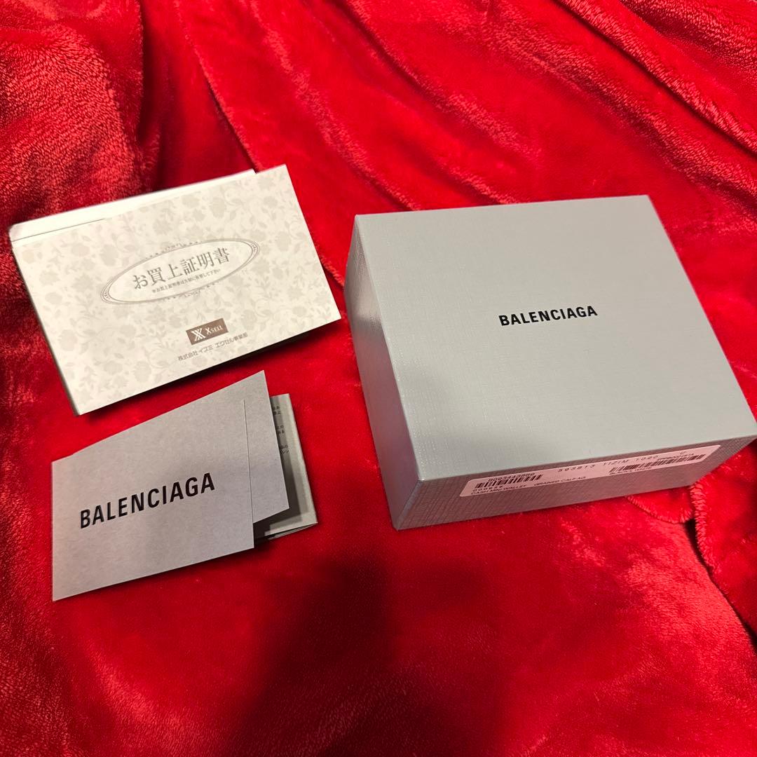 BALENCIAGA バレンシアガ　3つ折りミニ財布