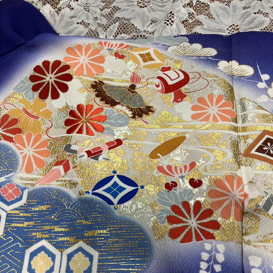 難有！超一流ちそう千總お振袖 落款入り松坂屋扱い 古典柄