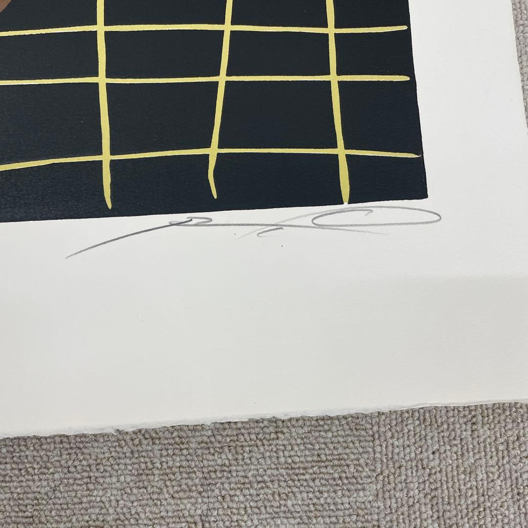 2157 RoshiwOKADA 岡田露愁「BLUMEN」木版シルク限定75部