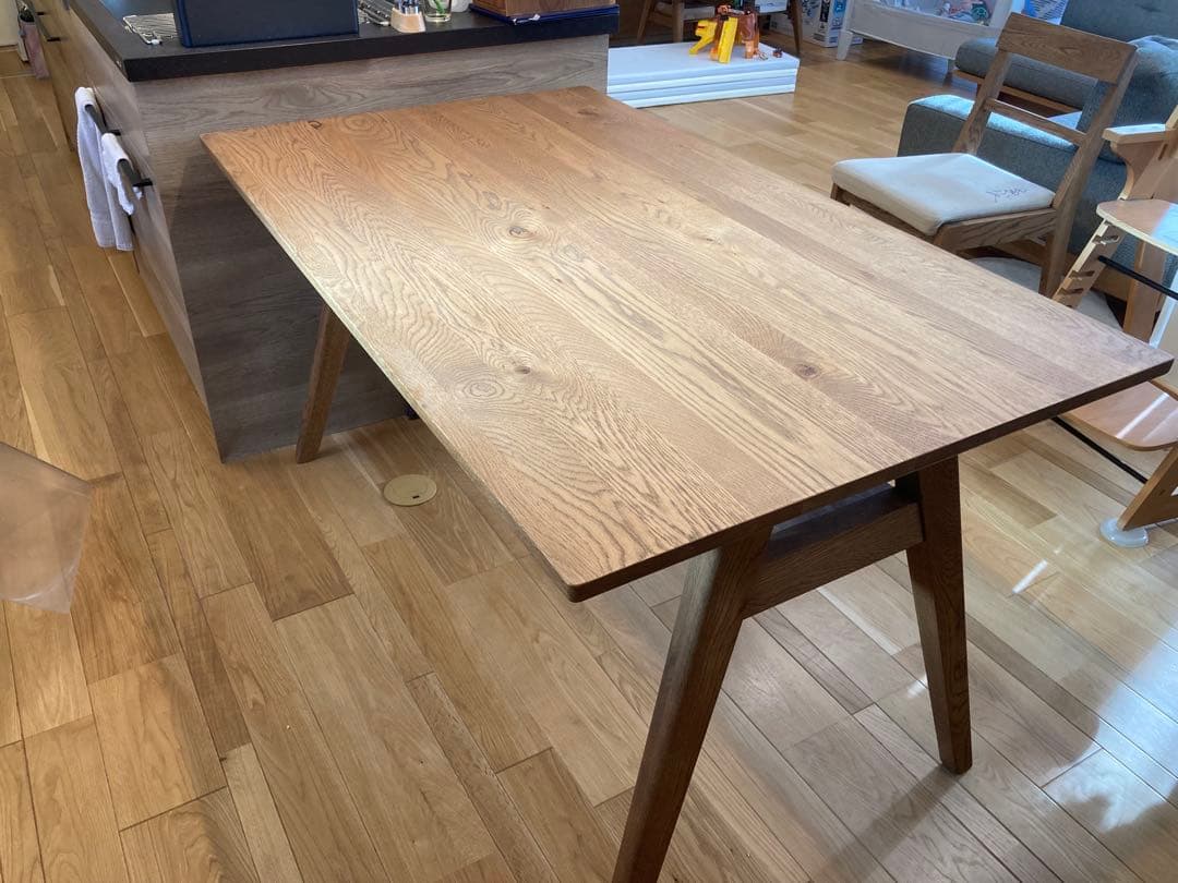 unico ADDAY木製 ダイニングテーブル