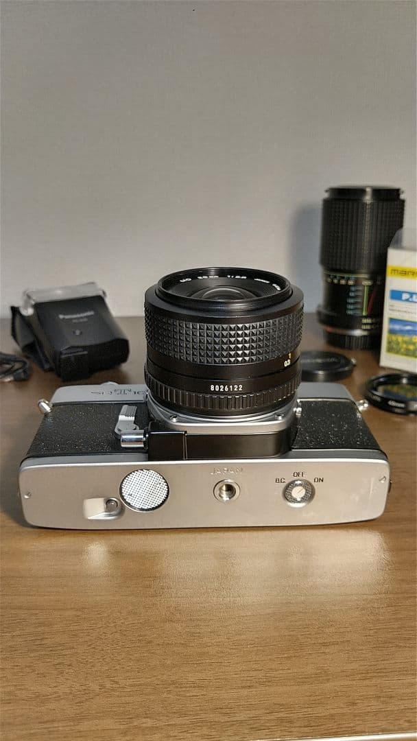 MINOLTA SRT 101 フィルム一眼レフカメラ　付属品多数