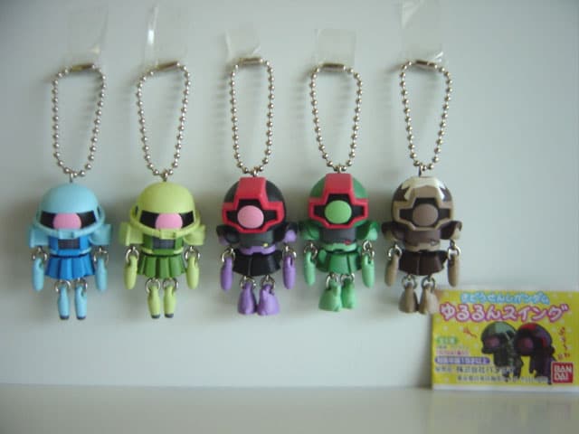 ♯Hhf09CZ きどうせんし ガンダム ゆるるんスイング 5種