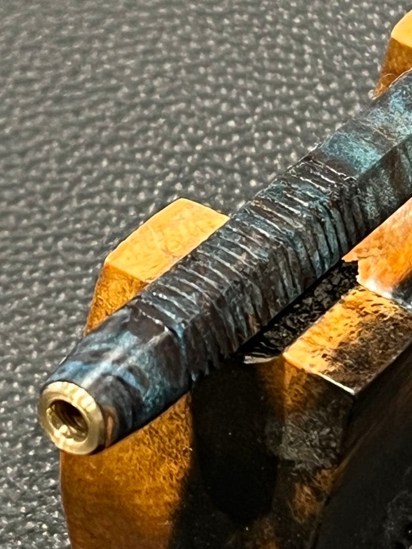 pg5 スタビライズドウッド　六角軸 スリット加工