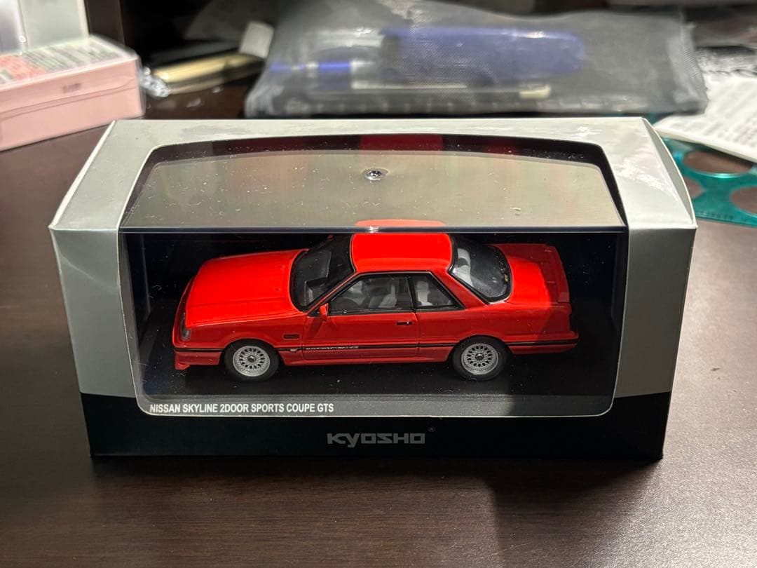 京商　1/43日産スカイライン 2ドアスポーツクーペGTS (HR31)