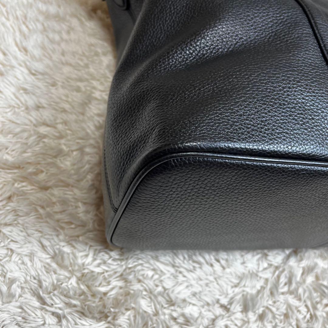 【美品】コーチ　COACH ビジネスバッグ　ショルダー　トート　レザー　2way