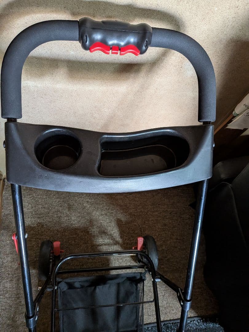 再値下げ＝アイリスオオヤマペットカート カップホルダー付き