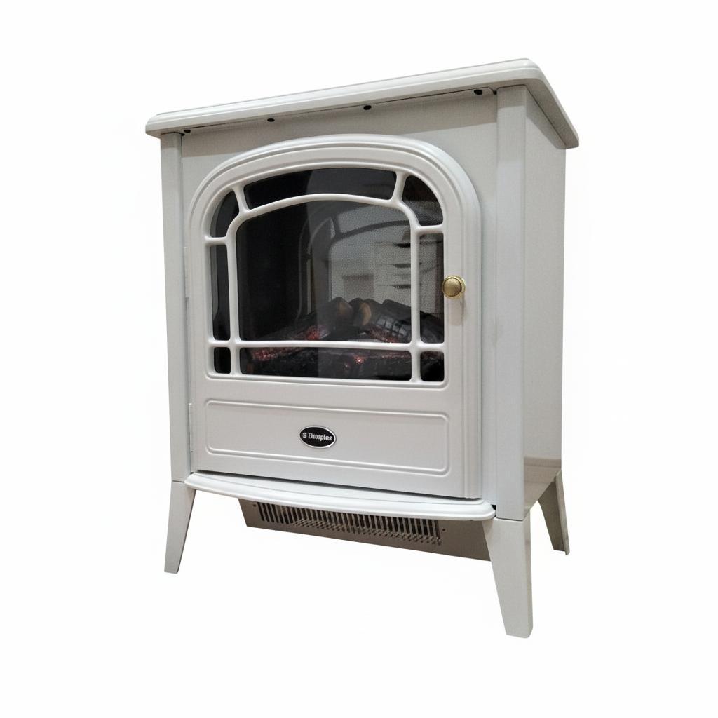 送料込 Dimplex ホワイト 電気暖炉【美品】CLB20WJ