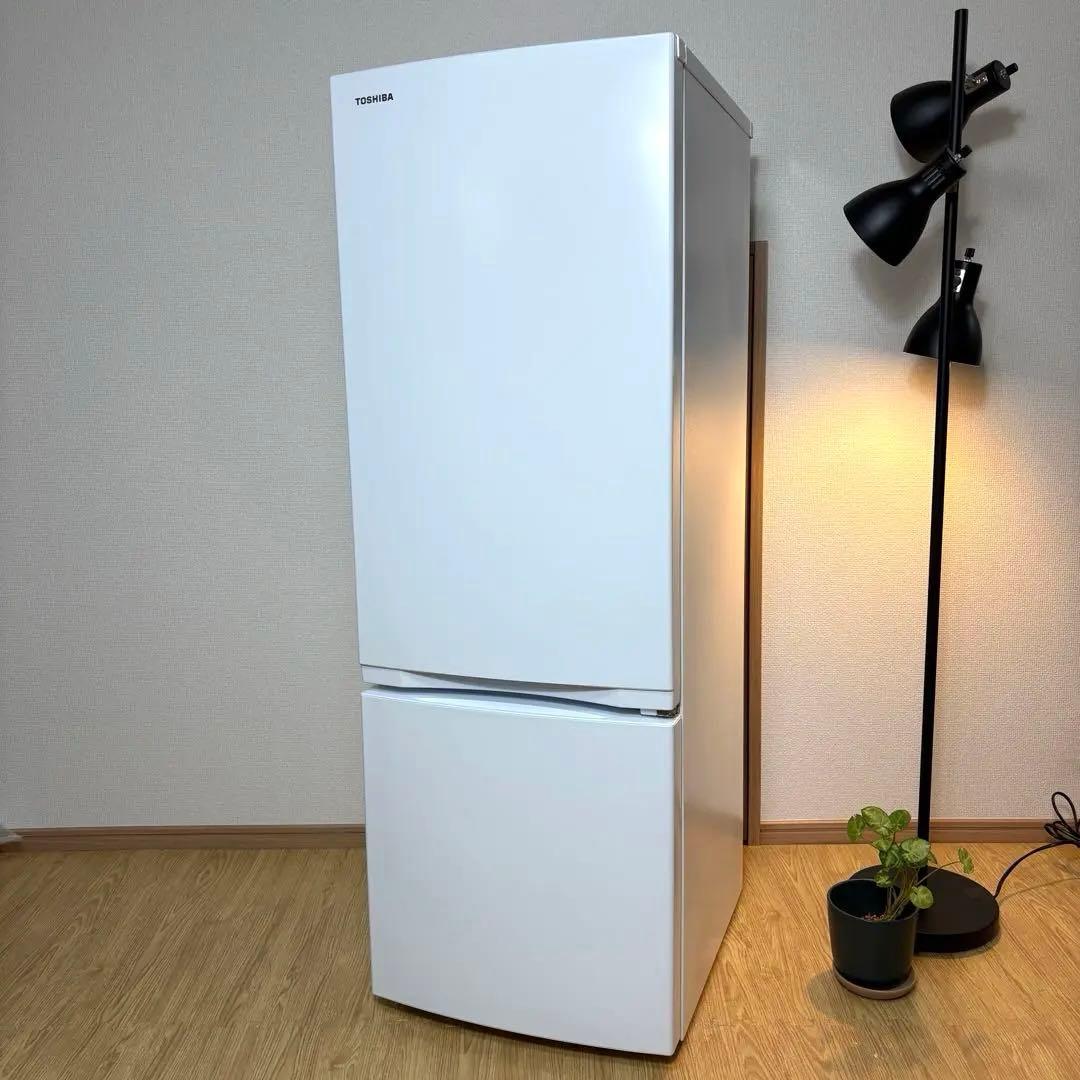 2024年式 冷蔵庫 一人暮らし 二人暮らし 単身用 保証付 東芝 未使用に近い